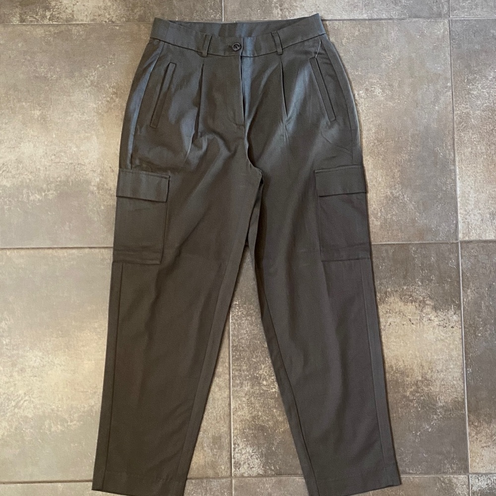 Pleated Cargo Pant